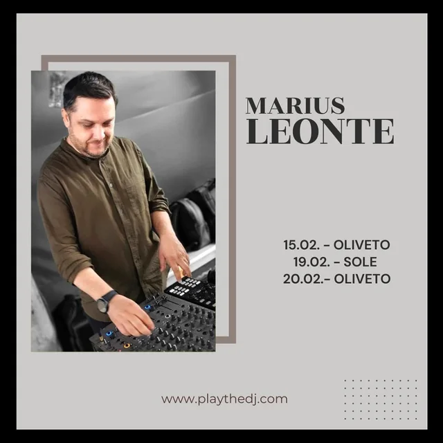 DJ Marius Leonte, DJ, fotografia 8