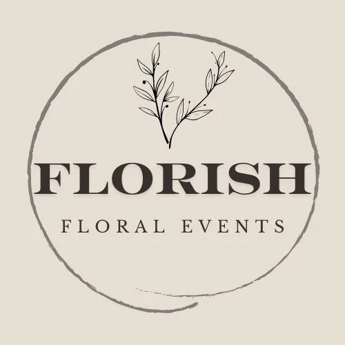 Florish Floral Events, logo