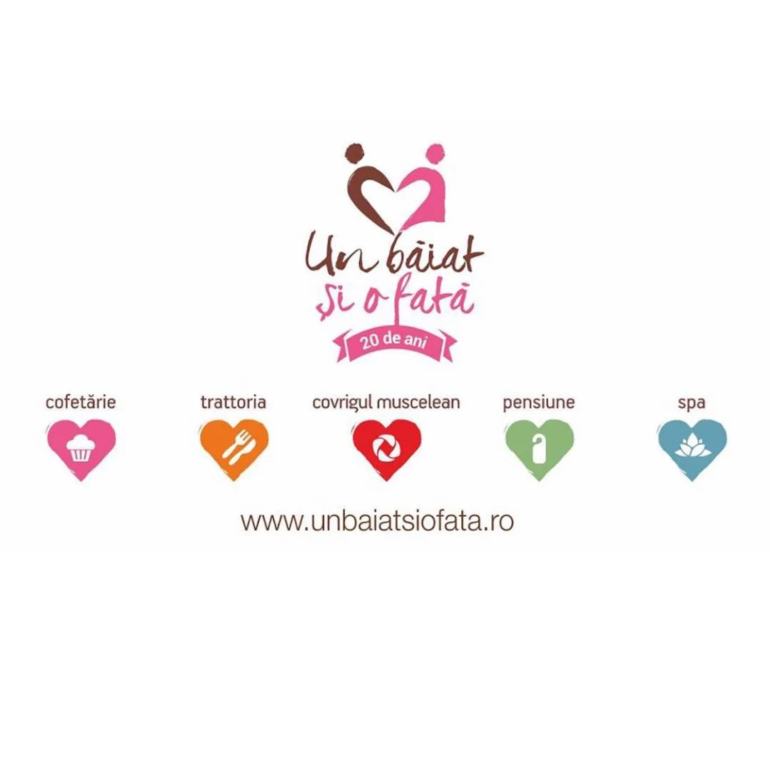 Un băiat și o fată, logo