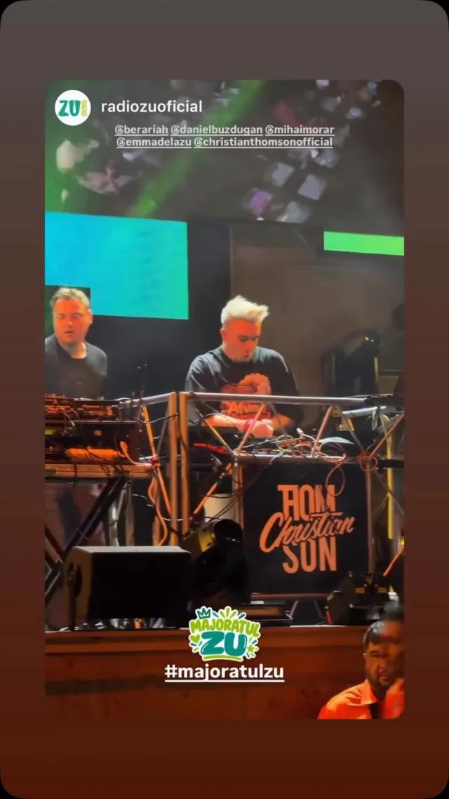 DJ Christian Thomson, DJ, București